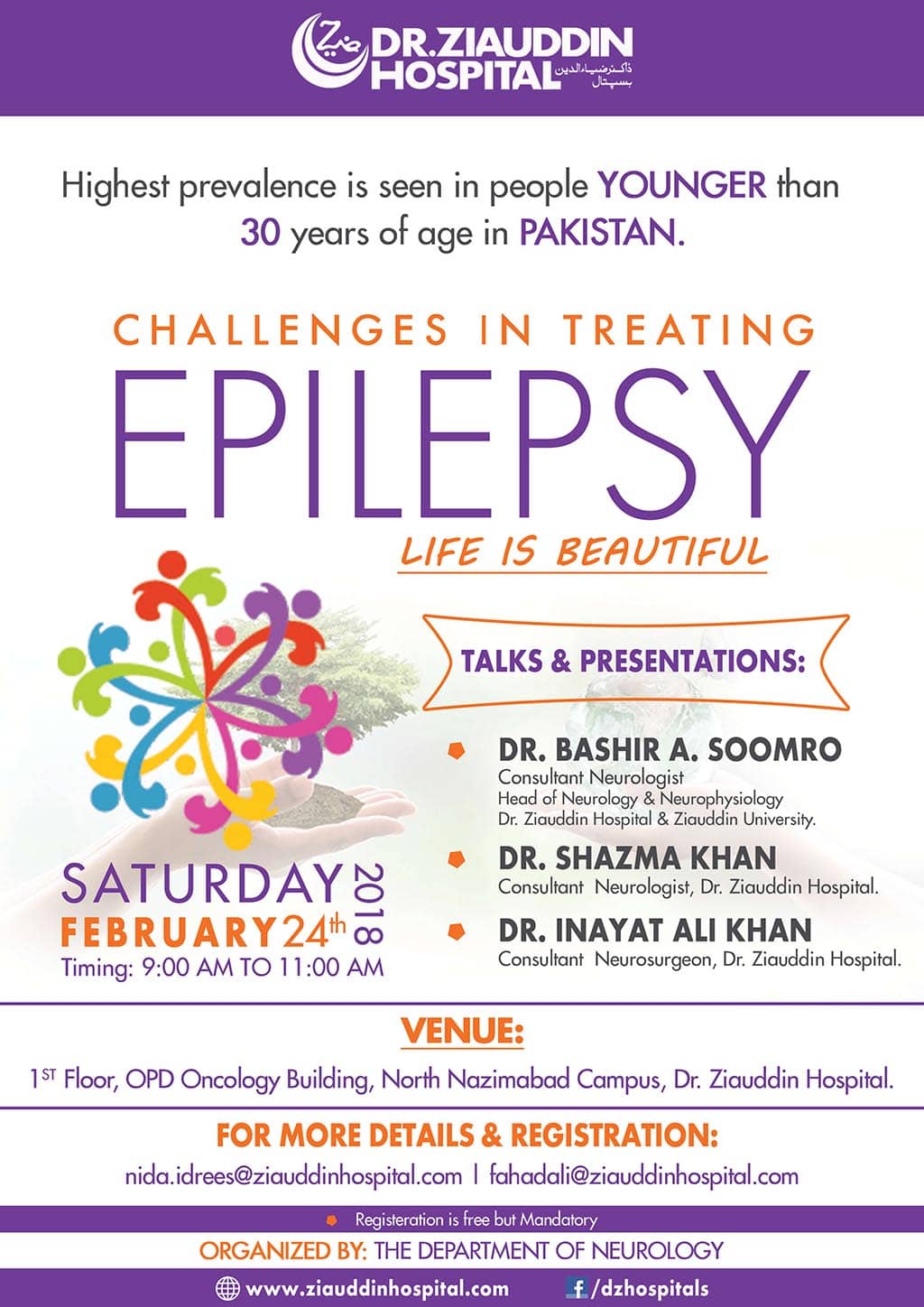 Challenges in Treating Epilepsy - Dr. Ziauddin Hospital